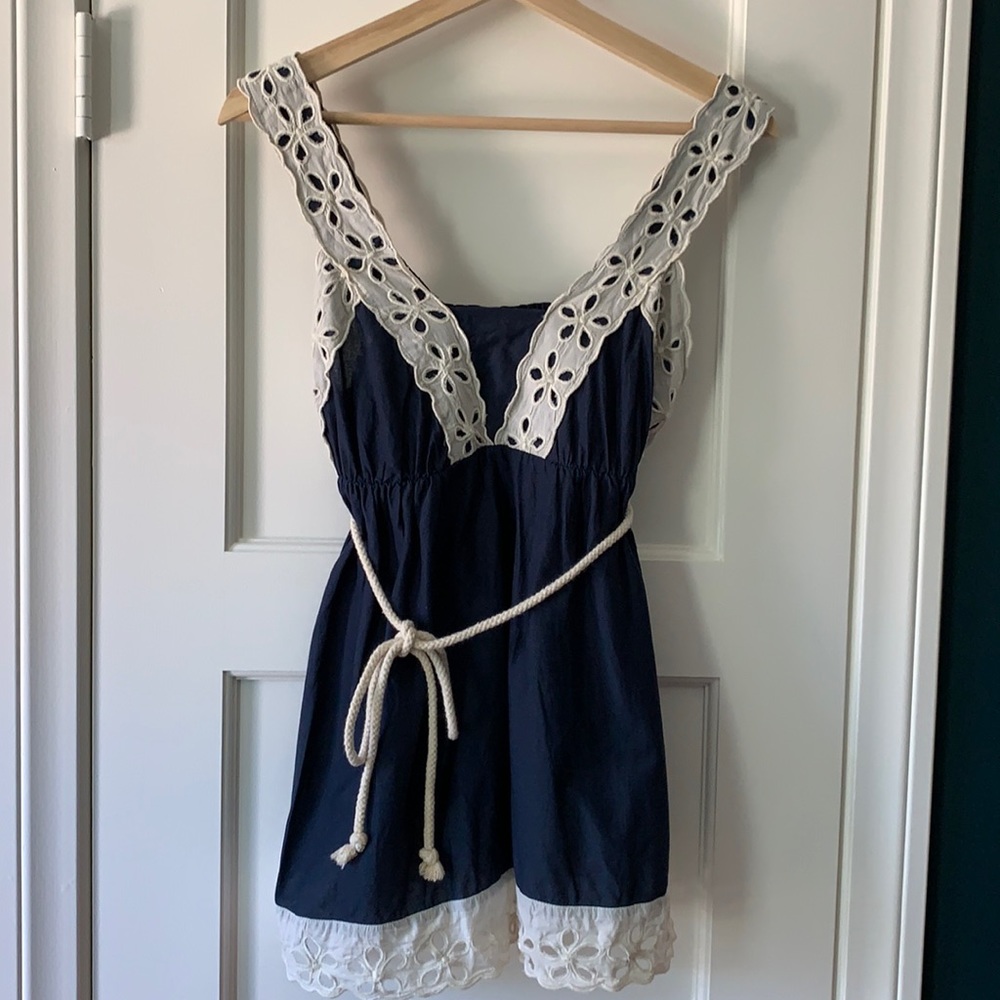 Anthropologie baby doll top